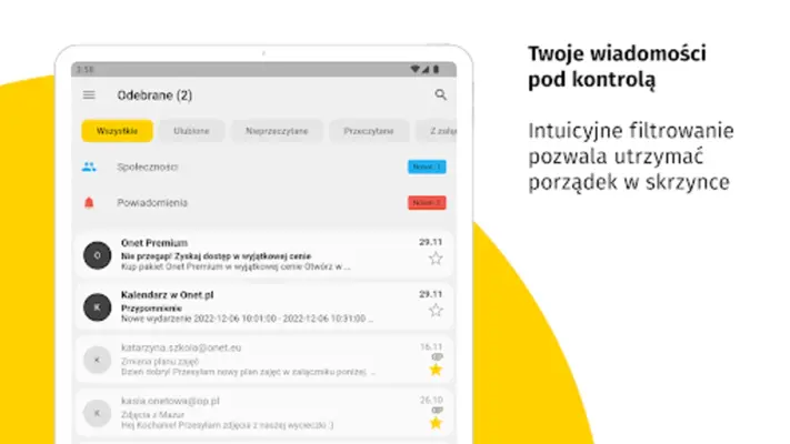 Onet Poczta android App screenshot 10