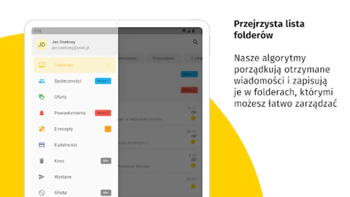 Onet Poczta android App screenshot 11