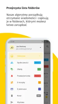 Onet Poczta android App screenshot 17