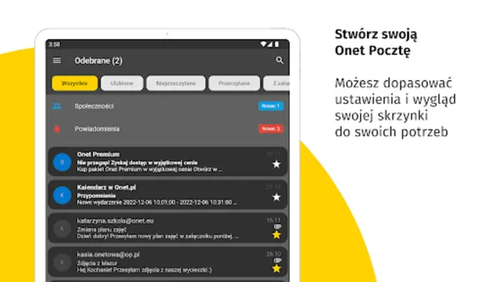 Onet Poczta android App screenshot 8